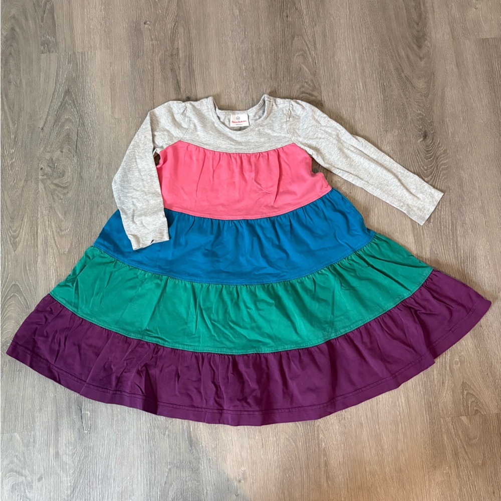 Hanna Andersson Multicolor Long Sleeve Dress